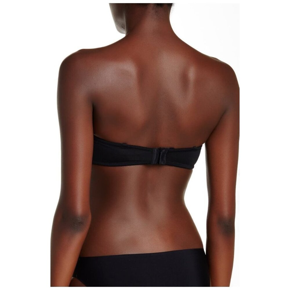 🆕NATORI Reflex Push-Up Strapless Convertible Bra 34C Black #774495 - Picture 2 of 11